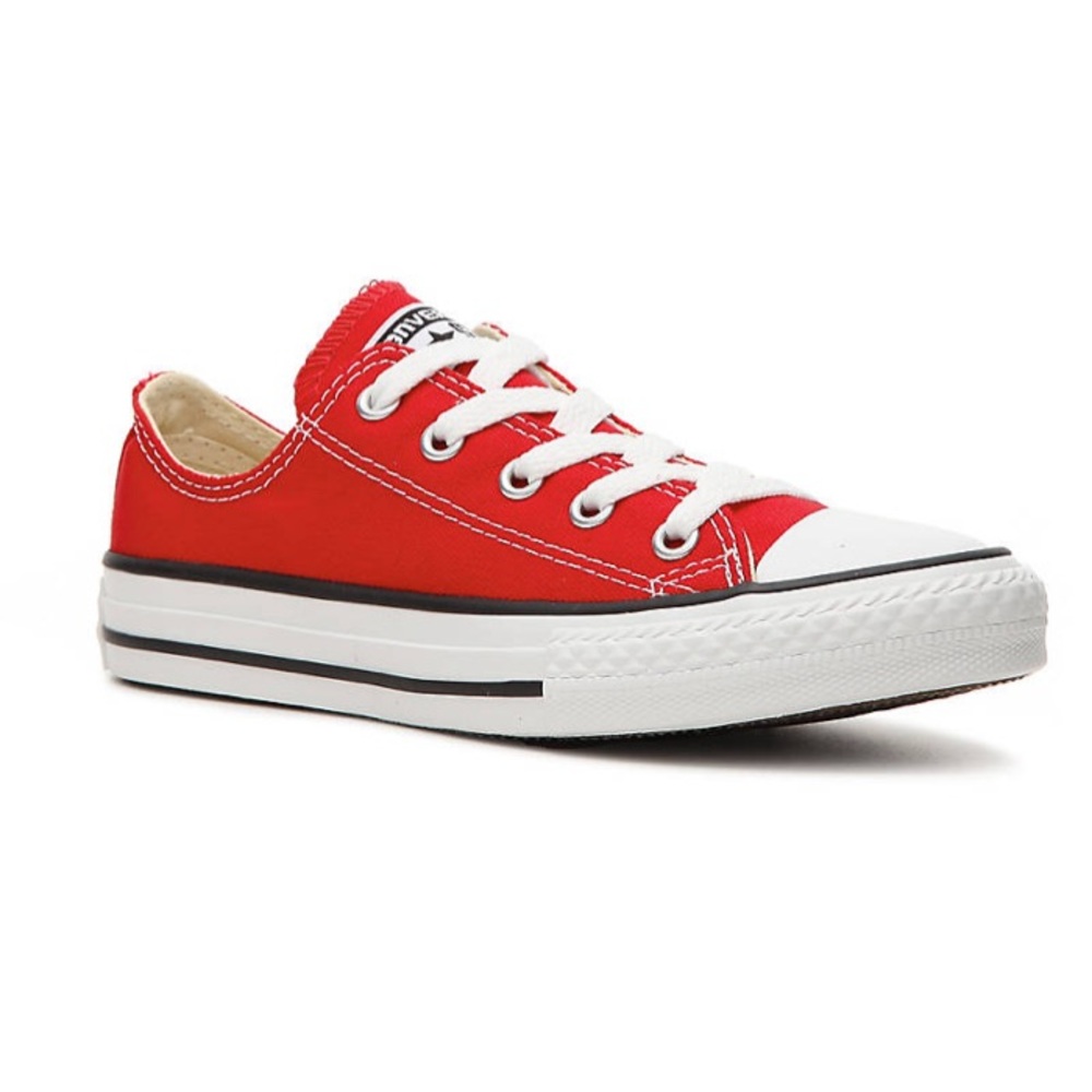 Converse Red and White Women's Sneakers
